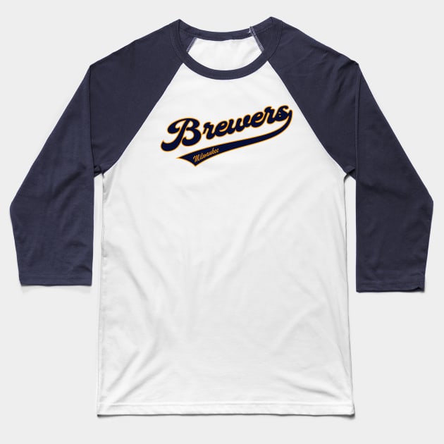 Milwaukee Brewers Baseball T-Shirt by Cemploex_Art